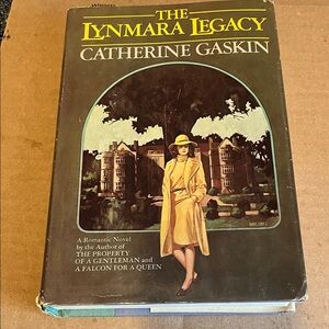 The Lynmara Legacy by Catherine Gaskin - Dark Green & Yellow Cover
